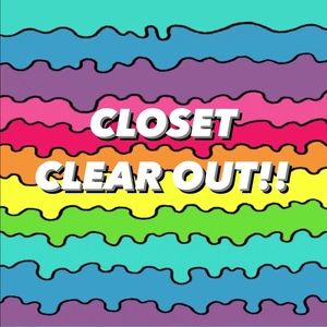 CLOSET CLEAR OUT! MAKE AN OFFER!